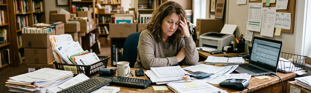 What’s Holding Small and Medium Businesses (SMBs) Back? infographic highlighting common challenges such as limited resources, skill shortages, outdated technology, competition, and difficulties with business growth.