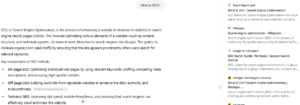 ChatGPT answer showing Search Engine Land under sources 