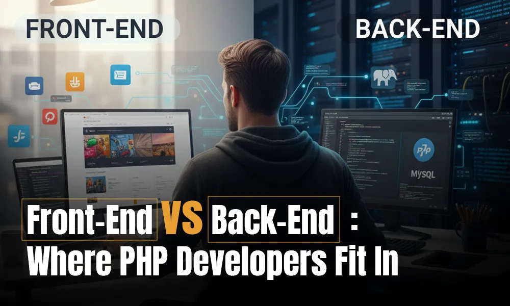 Front-End vs Back-End: Where PHP Developers Fit In 