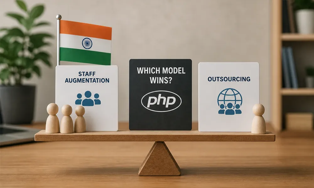 Staff Augmentation vs. Outsourcing: Which Model Wins When Hiring PHP Experts in India?